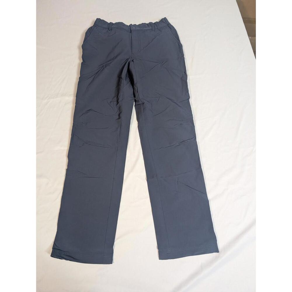 Columbia Omni-Shield Gray Hiking Pants Men's Large L Nylon Blend Elastic Waist